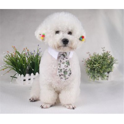 Wholesale New Design Simplex Style Twill Pet Dog Tie